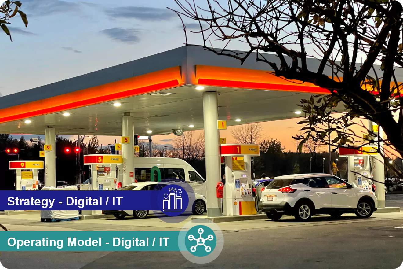 Middle European Petrol Station Network - IT Strategy and IT Operating Model