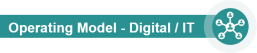 One of our core services - working with you on your digital / IT operating model
